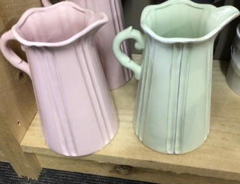 French country inspired ceramic jug